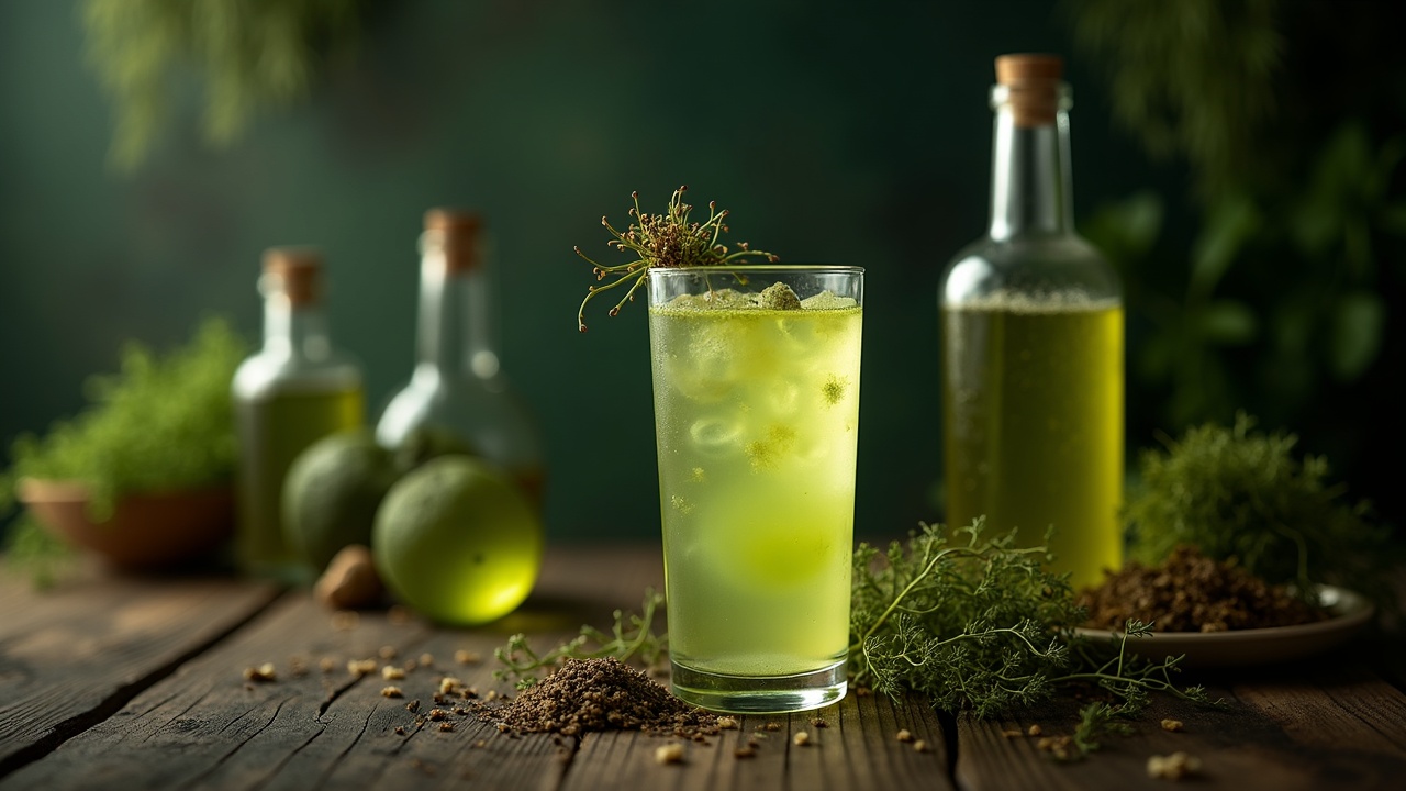 Absinthe Wormwood (Artemisia absinthium) - Culinary, Beverage, and Use Context