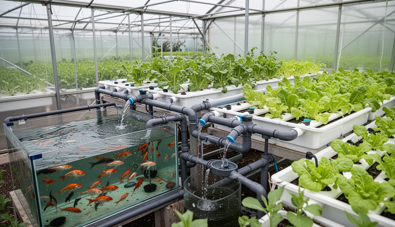 Aquaponics and Hydroponics