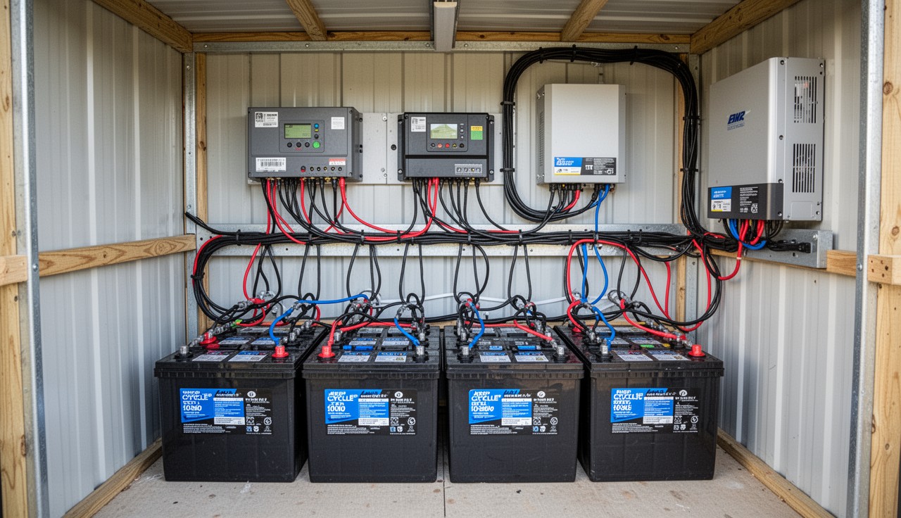 Battery Bank Design and Construction
