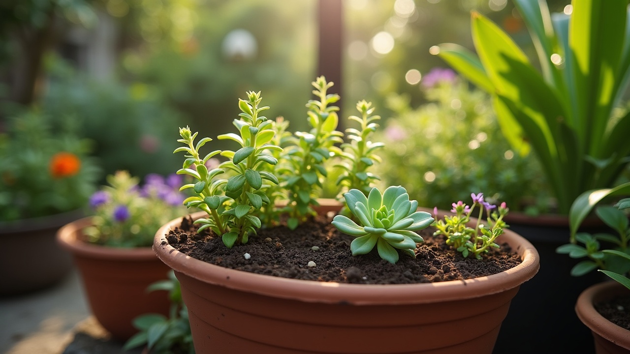 Container Gardening: Substrates, Overwintering, Placement by Growth Stage, and Drainage Systems