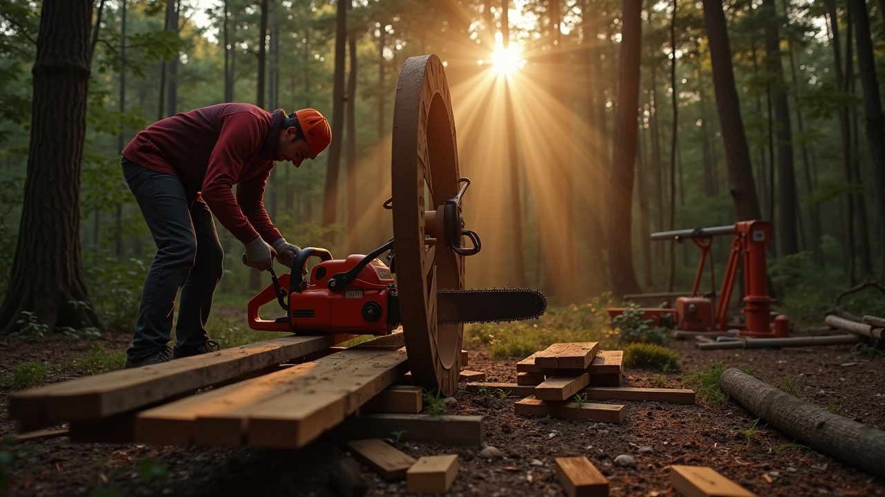 DIY Chainsaw Mill