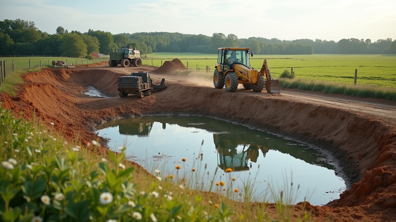 Farm Pond and Small Dam Construction