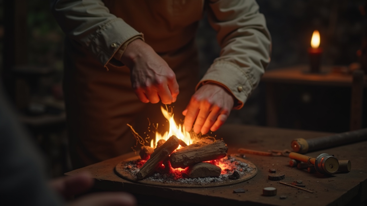 Fire Starting Methods and Fire Management