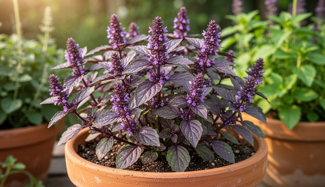 Holy Basil / Tulsi (Ocimum tenuiflorum): Sacred Herb, Potent Adaptogen, and a Plant That Grows Itself