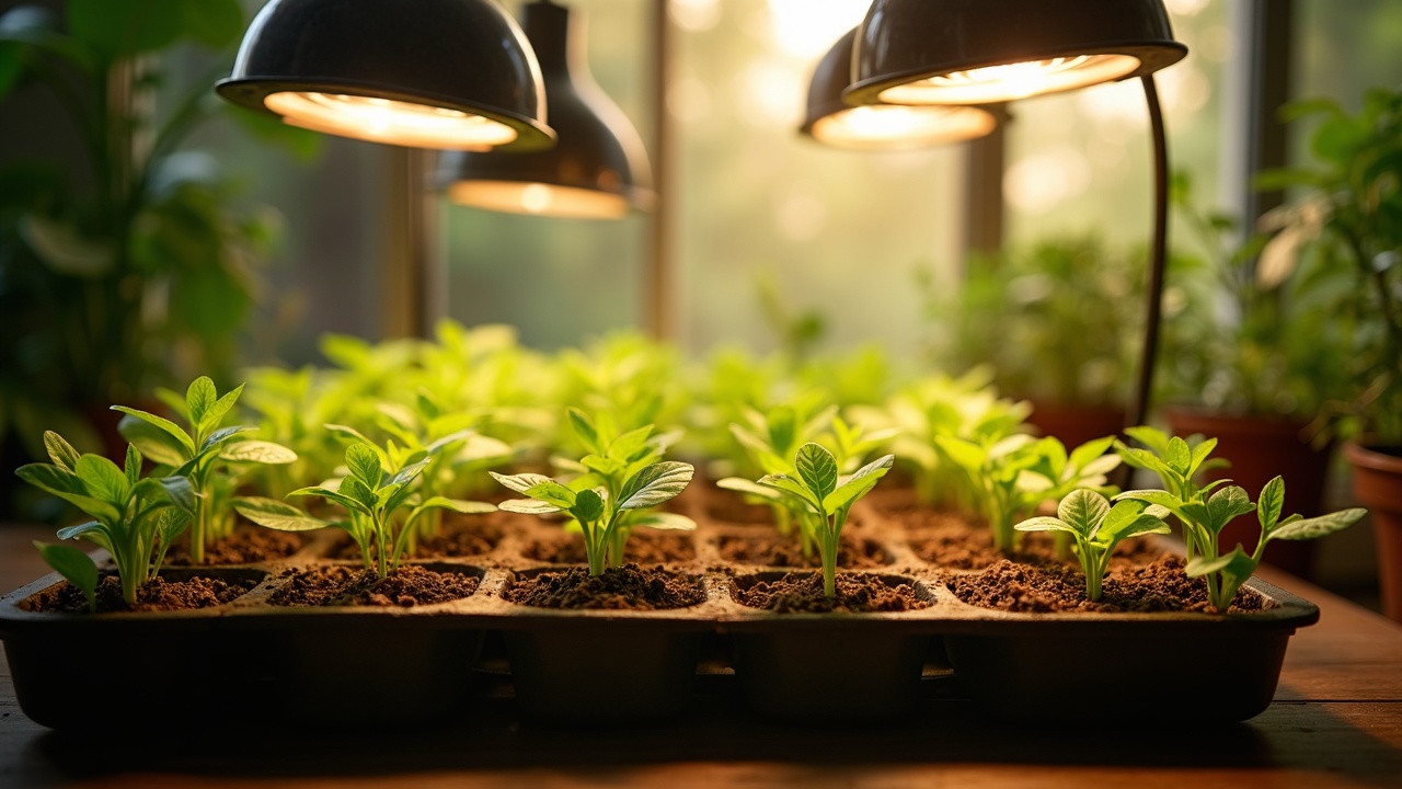 Indoor Gardening: Substrates, Grow Lights, Yield Optimization, Space Planning, and Pest Management