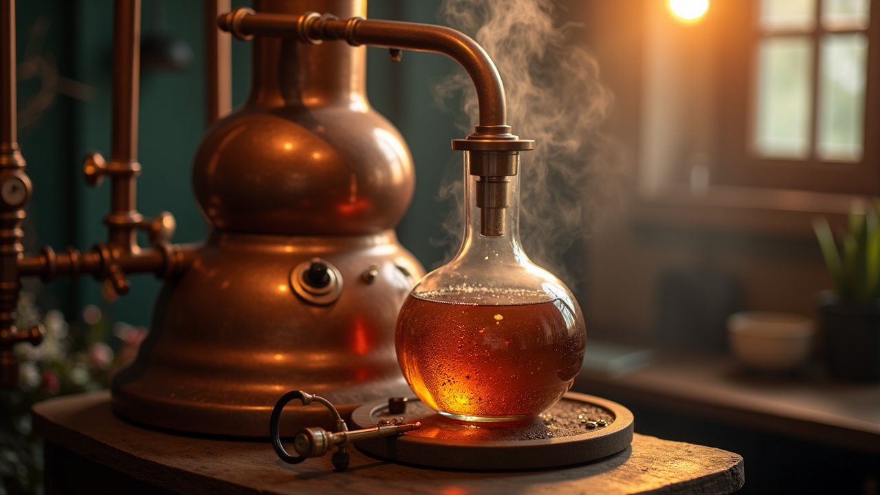 Steam Distillation Essential Oils