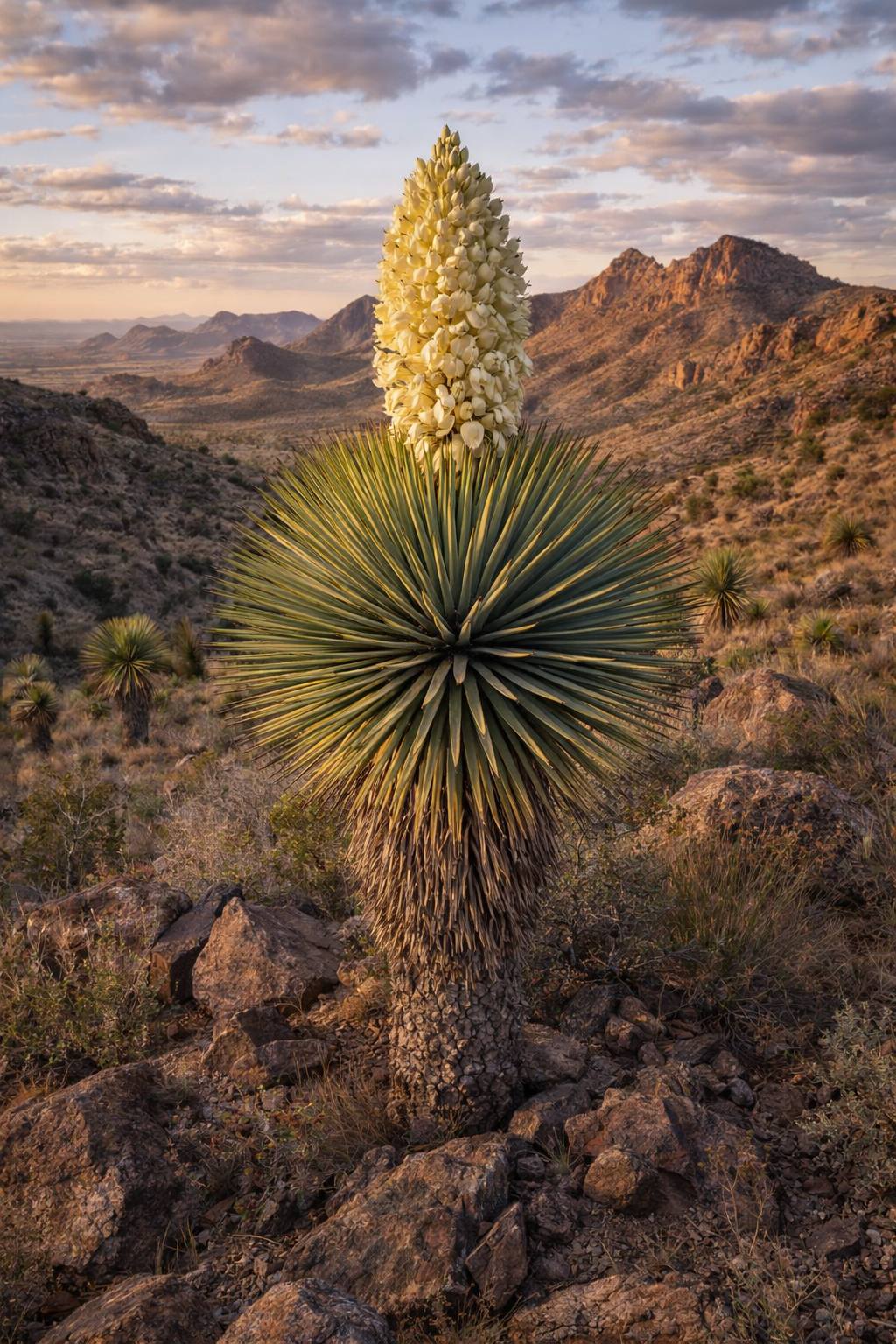 Davis Mountain Yucca plant
